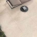 BLOOMING STONE | SUNNY BEIGE 48"x48"