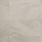 Patterned tile with a neutral color scheme
