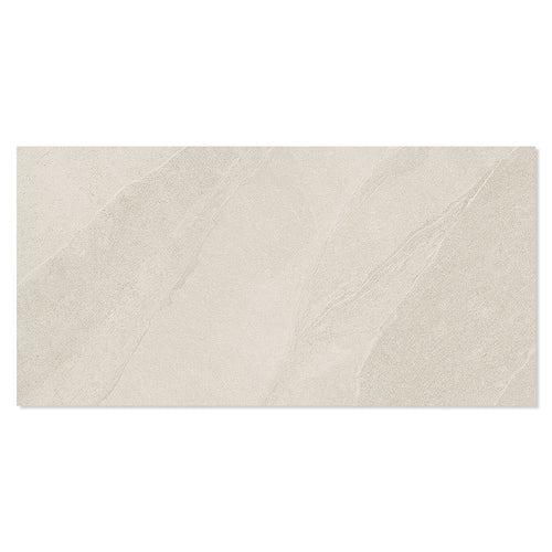 slate style pattern on porcelain tile with greyish beige colors